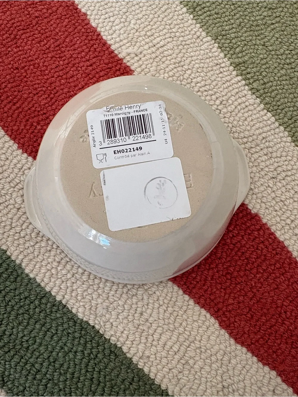 Emile Henry Ceramic Oven Proof Gratin Bowl